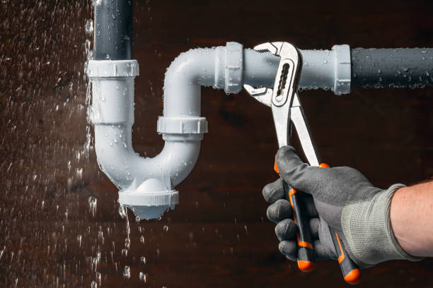 Professional Sewer Line Repair technician working in Auburndale, MA